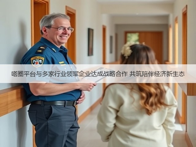 嗒圈平台与多家行业领军企业达成战略合作 共筑陪伴经济新生态(图1) 嗒圈平台与多家行业领军企业达成战略合作 共筑陪伴经济新生态(图1)