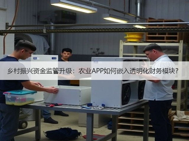 乡村振兴资金监管升级：农业APP如何嵌入透明化财务模块？(图2)