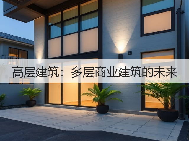 高层建筑:多层商业建筑的未来(图2) 高层建筑:多层商业建筑的未来(图2)
