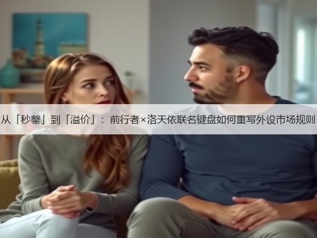 从「秒罄」到「溢价」：前行者×洛天依联名键盘如何重写外设市场规则(图3)