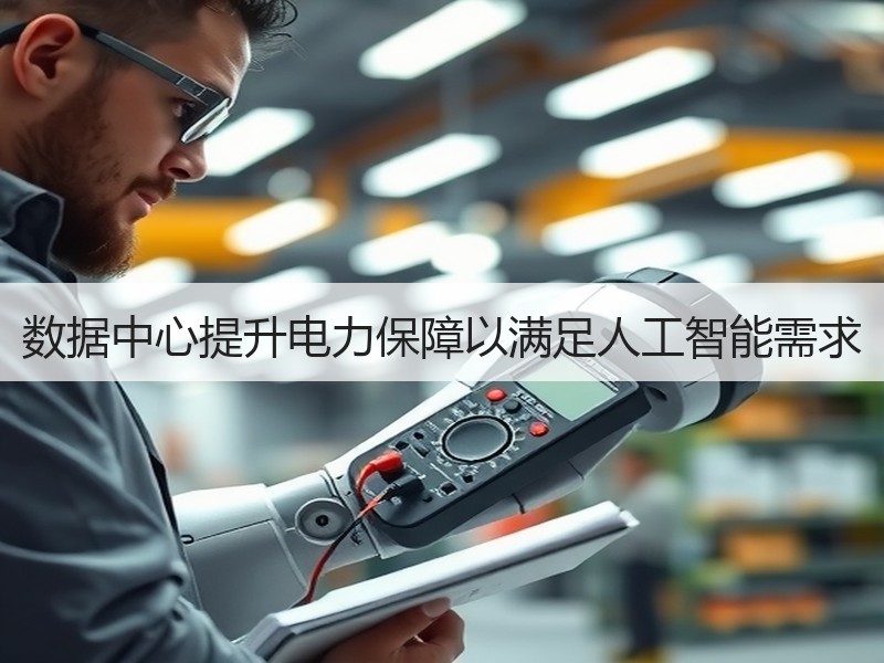 数据中心提升电力保障以满足人工智能需求