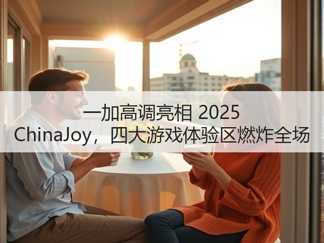 一加高调亮相 2025 ChinaJoy,四大游戏体验区燃炸全场(图3) 一加高调亮相 2025 ChinaJoy,四大游戏体验区燃炸全场(图3)