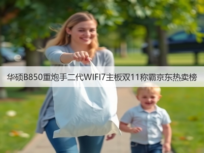 华硕B850重炮手二代WIFI7主板双11称霸京东热卖榜