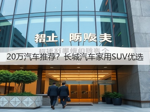 20万汽车推荐?长城汽车家用SUV优选(图1) 20万汽车推荐?长城汽车家用SUV优选(图1)