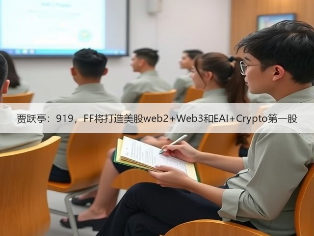 贾跃亭:919,FF将打造美股web2+Web3和EAI+Crypto第一股(图3) 贾跃亭:919,FF将打造美股web2+Web3和EAI+Crypto第一股(图3)