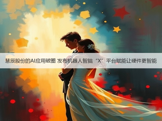 慧辰股份的AI应用破圈 发布机器人智脑“X”平台赋能让硬件更智能(图3) 慧辰股份的AI应用破圈 发布机器人智脑“X”平台赋能让硬件更智能(图3)