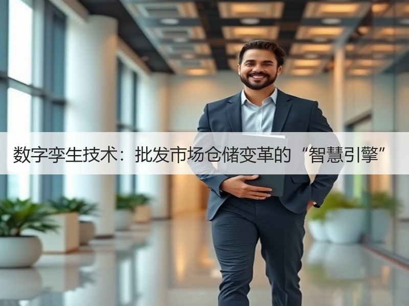 数字孪生技术：批发市场仓储变革的“智慧引擎”