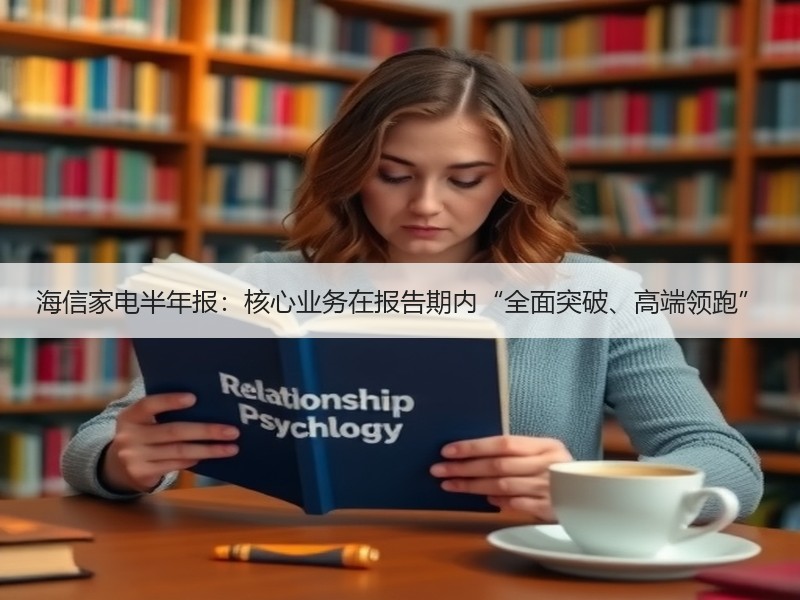 海信家电半年报：核心业务在报告期内“全面突破、高端领跑”