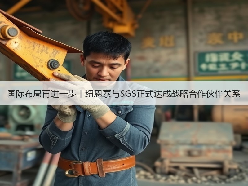 国际布局再进一步丨纽恩泰与SGS正式达成战略合作伙伴关系