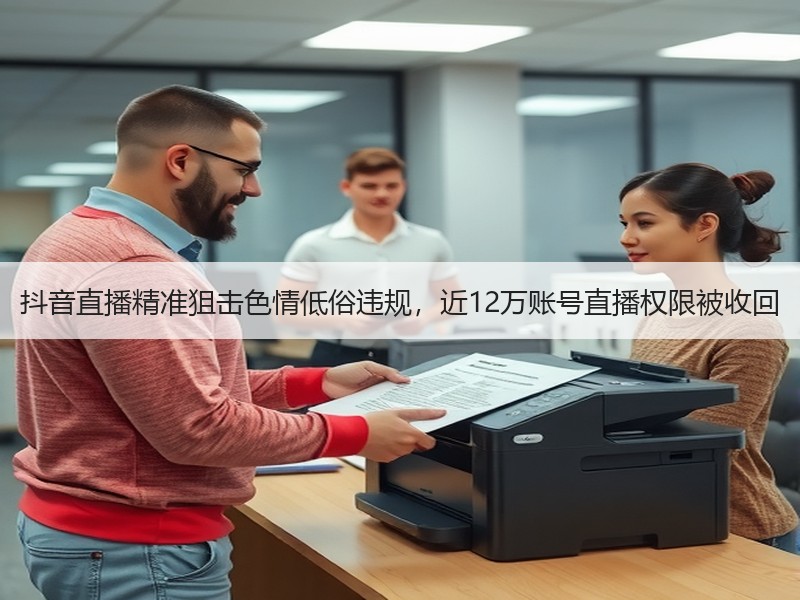抖音直播精准狙击色情低俗违规，近12万账号直播权限被收回