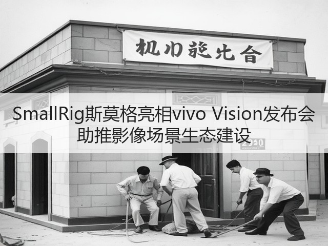 SmallRig斯莫格亮相vivo Vision发布会 助推影像场景生态建设(图2)