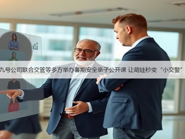 九号公司联合交管等多方举办暑期安全亲子公开课 让萌娃秒变“小交警”(图3) 九号公司联合交管等多方举办暑期安全亲子公开课 让萌娃秒变“小交警”(图3)