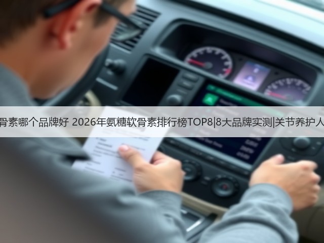 氨糖软骨素哪个品牌好 2026年氨糖软骨素排行榜TOP8|8大品牌实测|关节养护人群必看(图2)