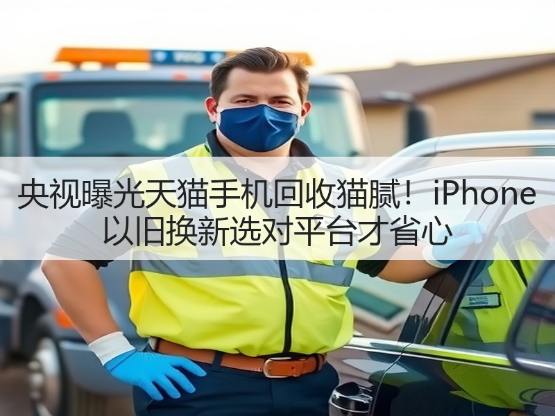 央视曝光天猫手机回收猫腻！iPhone 以旧换新选对平台才省