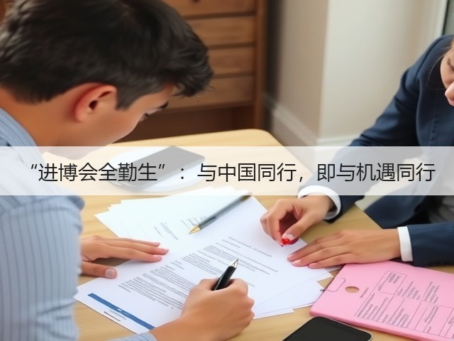 “进博会全勤生”:与中国同行,即与机遇同行(图1) “进博会全勤生”:与中国同行,即与机遇同行(图1)