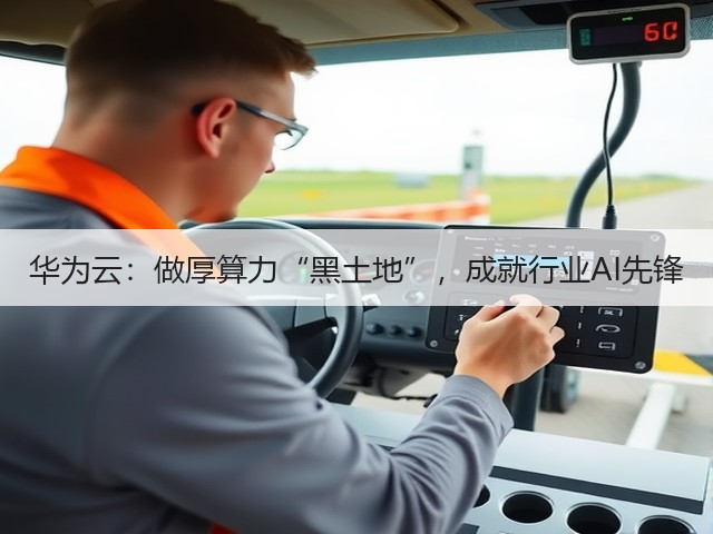 华为云:做厚算力“黑土地”,成就行业AI先锋(图1) 华为云:做厚算力“黑土地”,成就行业AI先锋(图1)