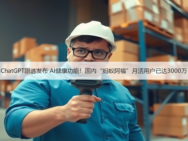 ChatGPT跟进发布 AI健康功能！国内“蚂蚁阿福”月活用户已达3000万(图3)