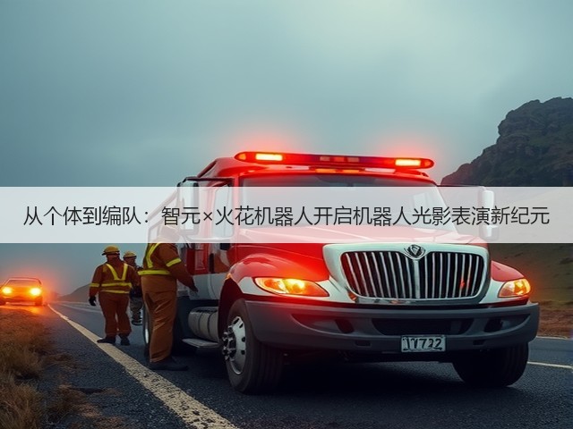 从个体到编队:智元×火花机器人开启机器人光影表演新纪元(图1) 从个体到编队:智元×火花机器人开启机器人光影表演新纪元(图1)
