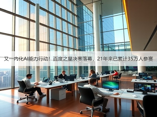 又一内化AI能力行动!百度之星决赛落幕,21年来已累计35万人参赛(图3) 又一内化AI能力行动!百度之星决赛落幕,21年来已累计35万人参赛(图3)