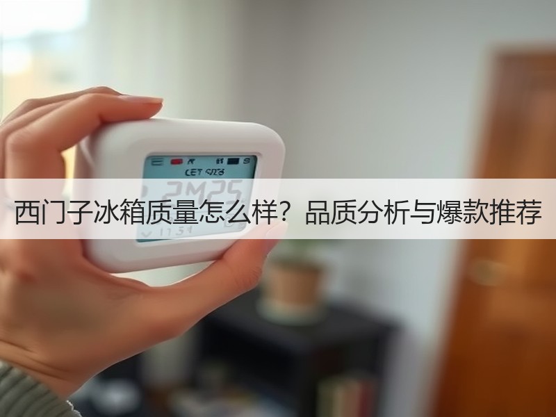 西门子冰箱质量怎么样？品质分析与爆款推荐