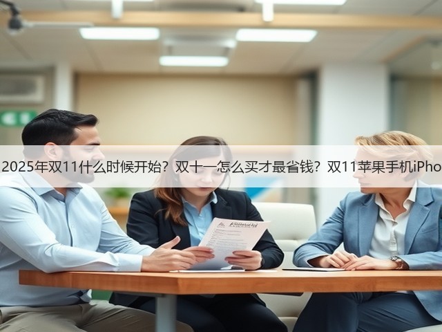 双十一来了！ 2025年双11什么时候开始？双十一怎么买才最省钱？双11苹果手机iPhone会降价吗？(图1)