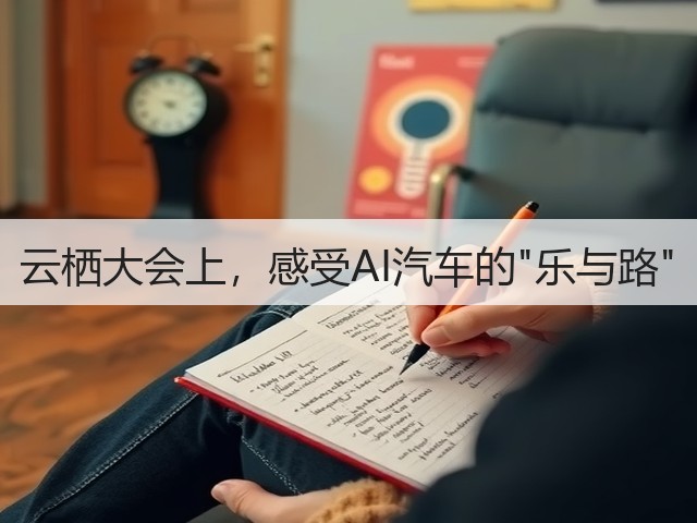 云栖大会上，感受AI汽车的乐与路(图1)