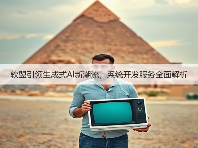 软盟引领生成式AI新潮流,系统开发服务全面解析(图3) 软盟引领生成式AI新潮流,系统开发服务全面解析(图3)