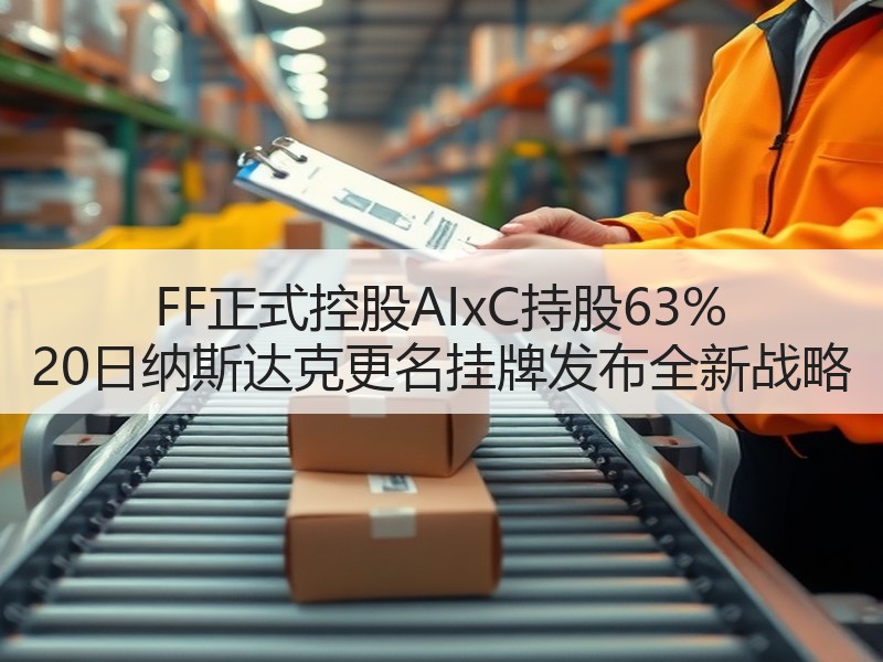 FF正式控股AIxC持股63% 20日纳斯达克更名挂牌发布全