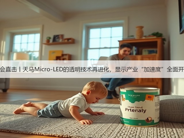 进博会直击丨天马Micro-LED的透明技术再进化，显示产业“加速度”全面开启！(图1)
