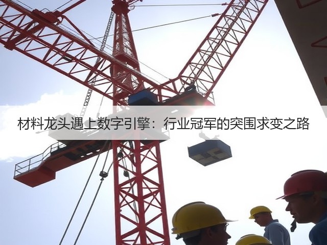 材料龙头遇上数字引擎:行业冠军的突围求变之路(图3) 材料龙头遇上数字引擎:行业冠军的突围求变之路(图3)