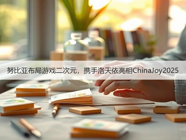 努比亚布局游戏二次元，携手洛天依亮相ChinaJoy2025(图1)