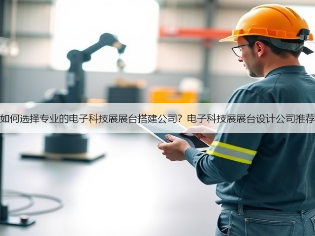 如何选择专业的电子科技展展台搭建公司?电子科技展展台设计公司推荐(图1) 如何选择专业的电子科技展展台搭建公司?电子科技展展台设计公司推荐(图1)