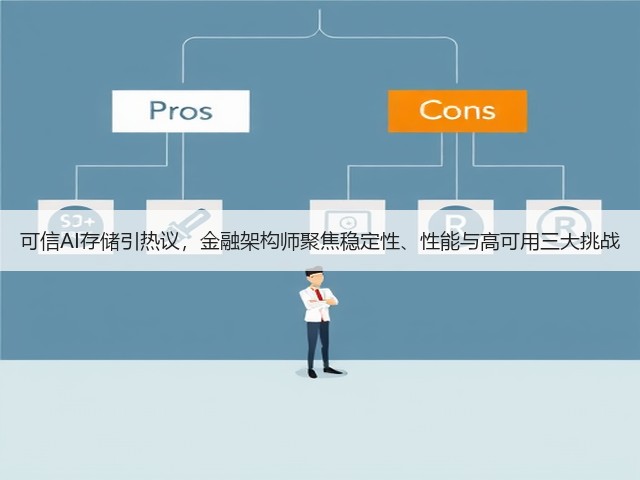 可信AI存储引热议,金融架构师聚焦稳定性、性能与高可用三大挑战(图2) 可信AI存储引热议,金融架构师聚焦稳定性、性能与高可用三大挑战(图2)