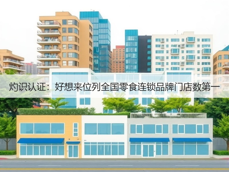 灼识认证：好想来位列全国零食连锁品牌门店数第一