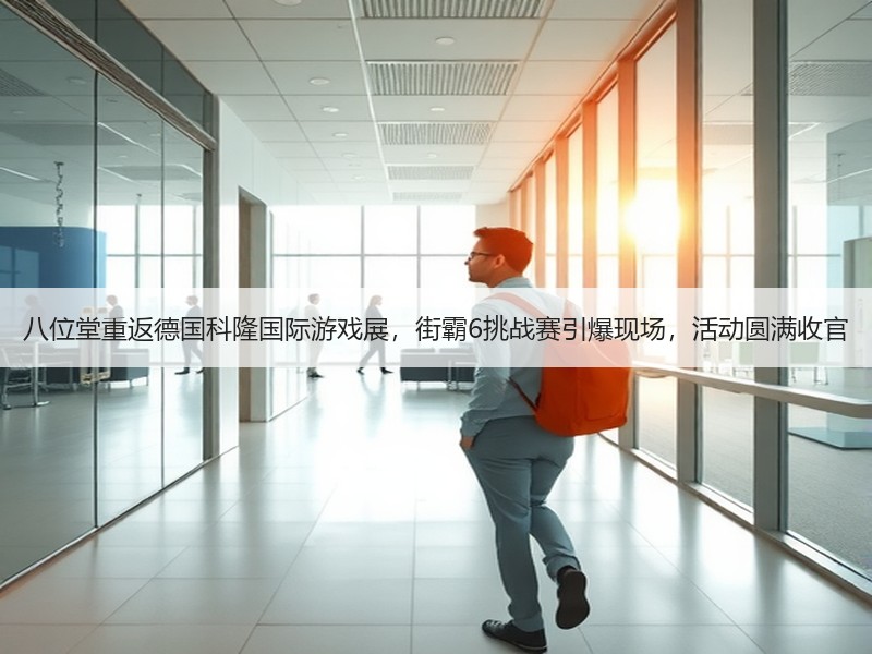 八位堂重返德国科隆国际游戏展，街霸6挑战赛引爆现场，活动圆满