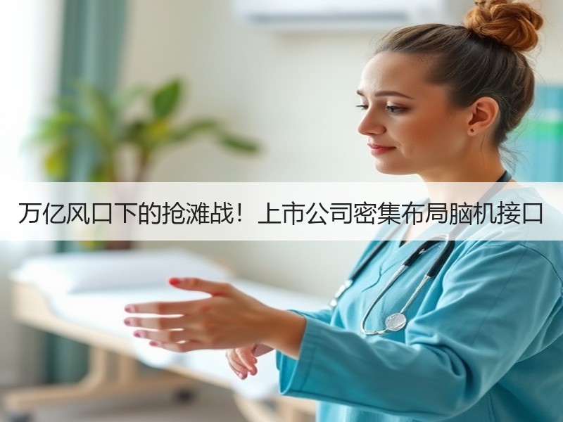 万亿风口下的抢滩战！上市公司密集布局脑机接口