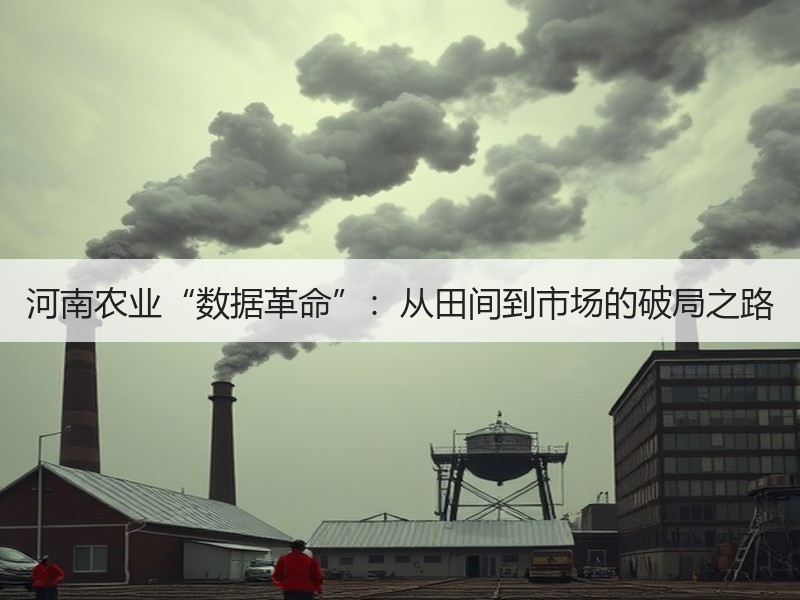 河南农业“数据革命”：从田间到市场的破局之路