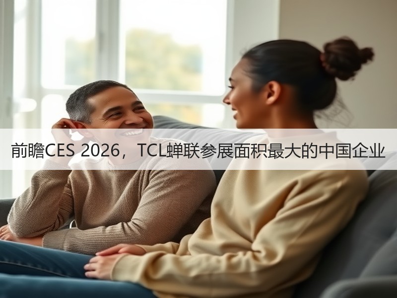 前瞻CES 2026，TCL蝉联参展面积最大的中国企业