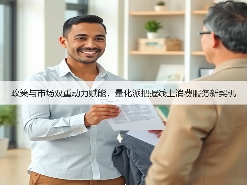 政策与市场双重动力赋能，量化派把握线上消费服务新契机