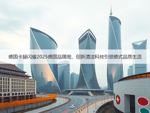 德国卡赫闪耀2025德国品牌周,创新清洁科技引领德式品质生活(图2) 德国卡赫闪耀2025德国品牌周,创新清洁科技引领德式品质生活(图2)
