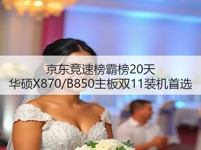 京东竞速榜霸榜20天 华硕X870/B850主板双11装机首选(图1)