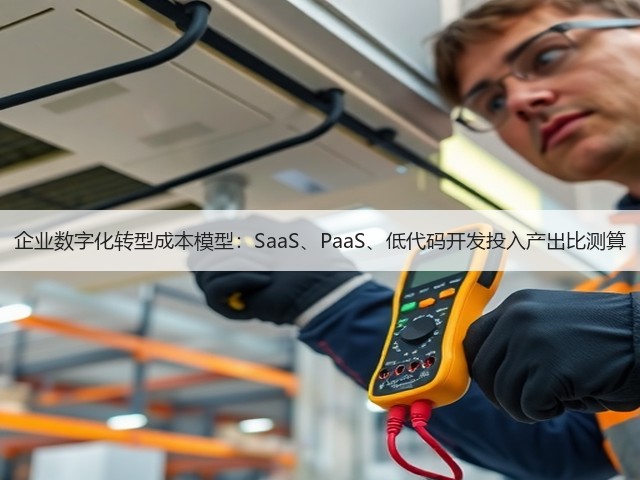 企业数字化转型成本模型:SaaS、PaaS、低代码开发投入产出比测算(图2) 企业数字化转型成本模型:SaaS、PaaS、低代码开发投入产出比测算(图2)