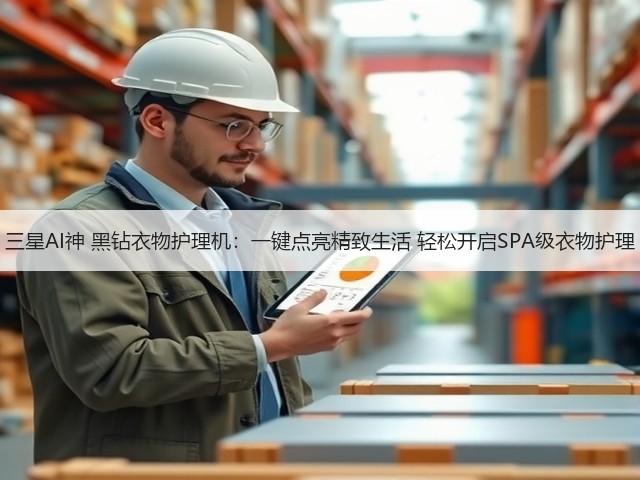 三星AI神 黑钻衣物护理机：一键点亮精致生活 轻松开启SPA级衣物护理(图1)