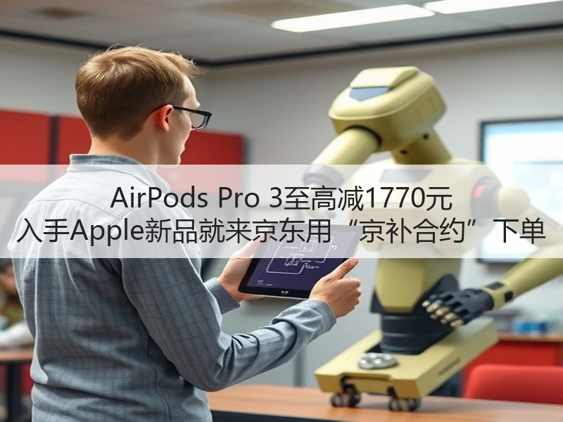 AirPods Pro 3至高减1770元 入手Apple新