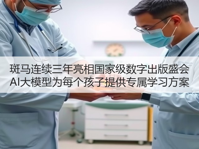 斑马连续三年亮相国家级数字出版盛会 AI大模型为每个孩子提供专属学习方案(图2)