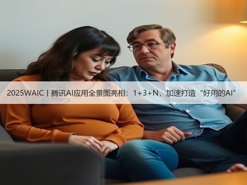 2025WAIC丨腾讯AI应用全景图亮相：1+3+N，加速打