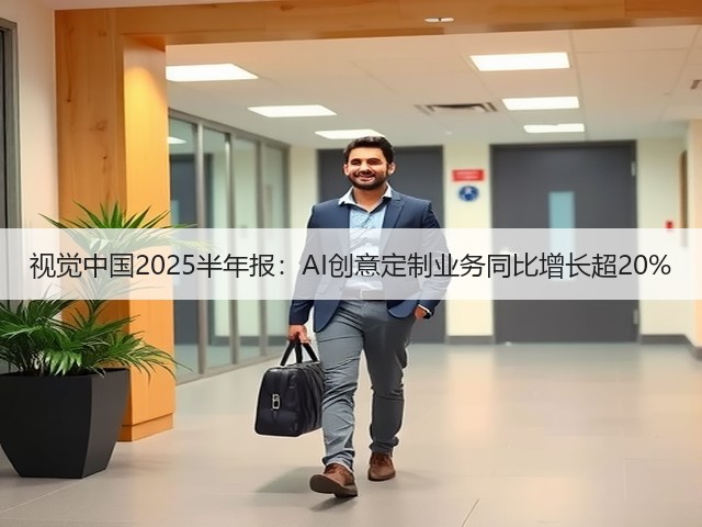 视觉中国2025半年报:AI创意定制业务同比增长超20%(图2) 视觉中国2025半年报:AI创意定制业务同比增长超20%(图2)