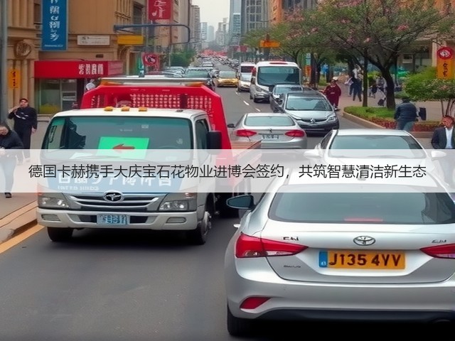 德国卡赫携手大庆宝石花物业进博会签约，共筑智慧清洁新生态(图1)