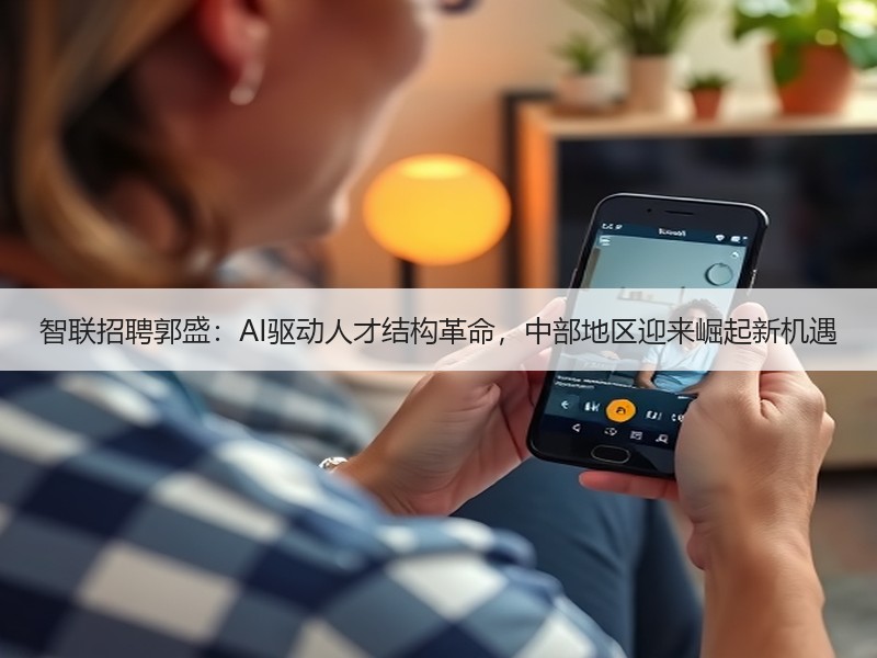 智联招聘郭盛：AI驱动人才结构革命，中部地区迎来崛起新机遇
