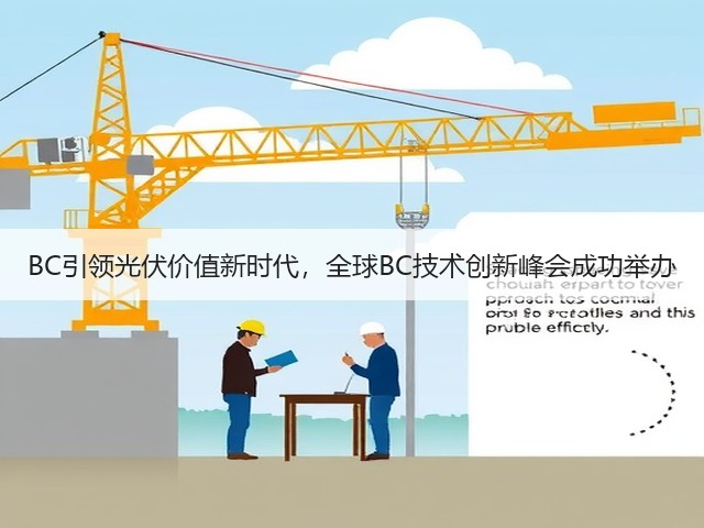 BC引领光伏价值新时代，全球BC技术创新峰会成功举办(图1)